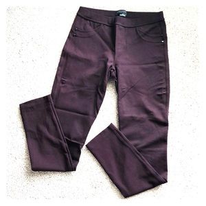 Sanctuary burgundy jeggings